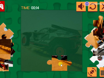 Audi RS Q Dakar Rally Puzzle