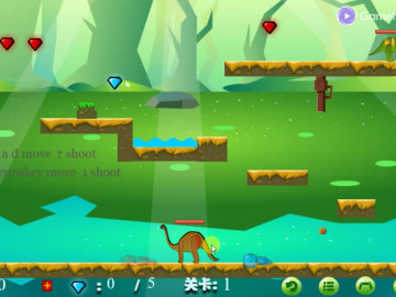 Fire And Water In Dino World