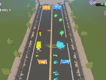 Gun Mob: Stickman Run